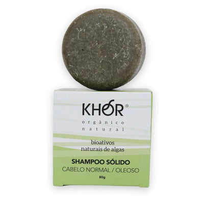 Shampoo Sólido cabelos normais/ oleosos 80g KHOR